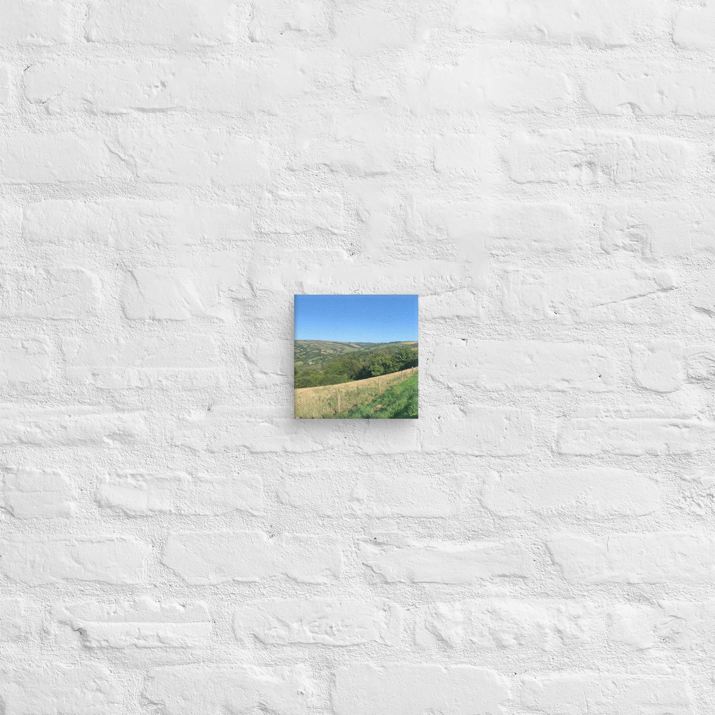 Coombe Martin view on canvas